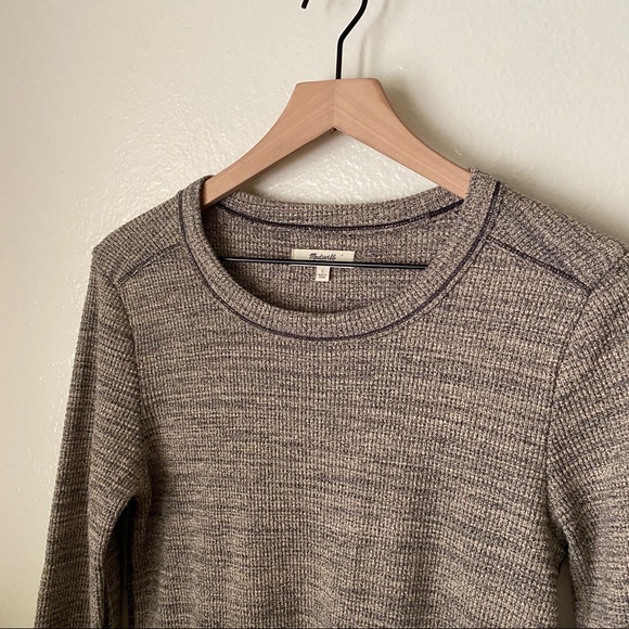 Madewell | Side Button Thermal Top - Picture 3 of 9